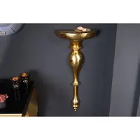 Invicta Barokke wandconsole SCALA 80cm goud metalen wandplank handgemaakte wanddecoratie - 42265
