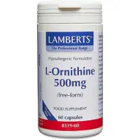 Lamberts L-ornithine 500mg Vegacapsules