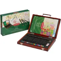 Derwent Academy - Speciale Cadeauset Tekenen &amp; Kleurboeken, met Neon/Metaal/Pastel Kleurpotloden &amp; Accessoires, Set