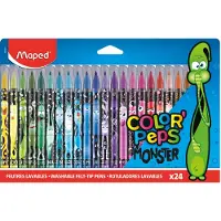 Maped Viltstift Viltstift - Kleurenassortiment 845401 24 Stuks