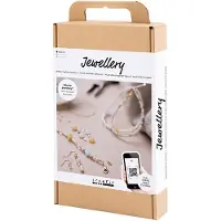 Creotime Starter Craft Kit Jewellery Classic Beads Beads For Bracelets Transparant