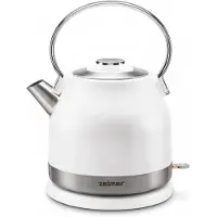 Zelmer ZCK7940, 1,5 liter, 2200 watt, roestvrij staal, wit, roestvrij staal
