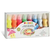 Primo | Plakkaatverf Metallic & Fluor 8 Stuks
