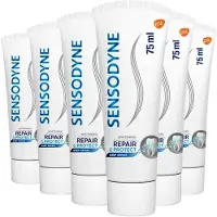 Sensodyne 6x Tandpasta Repair & Protect Whitening 75 Ml