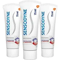 Sensodyne 3x Tandpasta Gevoeligheid & Tandvlees Whitening 75 Ml