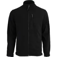 Campri fleece sportvest zwart Heren