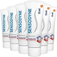 Sensodyne 6x Tandpasta Gevoeligheid & Tandvlees Whitening 75 Ml