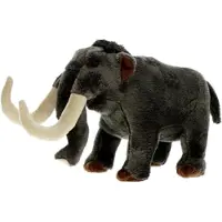 Cornelissen Pluche mammoet grijs knuffel 33 cm - Knuffeldieren - Speelgoed voor kind