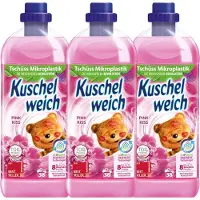 Kuschelweich - Wasverzachter - Pink Kiss - 3 Liter - Voordeelverpakking - 3 Flessen