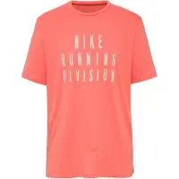 Nike Rise 365 Running Division Dri-fit Hardloopshirt Met Korte Mouwen Voor Heren, Roze