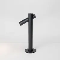 Estiluz Tik Buitenpaalspot Black Anthracite | Downward