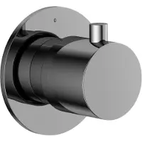 Hotbath Cobber CB7068EXT Afbouwdeel Inbouw Stopkraan - Chroom - Kranen, Badkranen, Inbouw Badkranen - 8719874203043