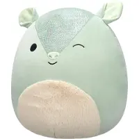 Squishmallows - Arilla - Winking Green Armadillo W/Fuzzy Belly 40cm pluche