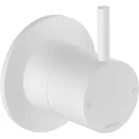 Hotbath Cobber Afbouwdeel Douchemengkraan Wit Mat CB131