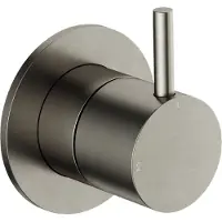 Hotbath Cobber CB111EXT afbouwdeel inbouw 2-weg omstel geborsteld nikkel