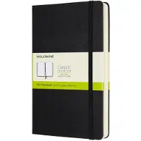 Moleskine Classic Notitieboek - Expanded - Large - Hardcover - Blanco - Zwart