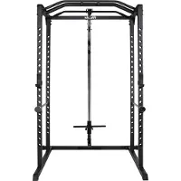 VirtuFit PR100 Power Rack met Lat Attachment - Squat Rack - Inclusief Pulley Station - Krachtstation
