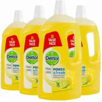 Dettol 4x Allesreiniger Power & Fresh Citroen 2 liter
