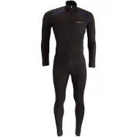 Craft Thermo schaatspak colorblock black/navy | Maat M