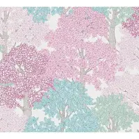 Architects Paper Floral Impression - Roze - Bloemrijk - 377535