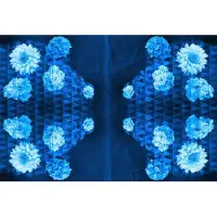 Architects Paper Fotobehang Artwork Flowers (set, 4-delig)