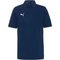 Puma Functioneel shirt 'TeamGoal' donkerblauw / wit