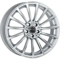 Mak Aluminium velgen, merk , model KOMET, afmetingen 9x18 inch, steek 5x112, offset 42, kleur zilver