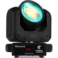 Beamz Cobra Wash100 moving head met LED ring - CW/WW - 100W