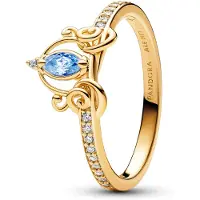 Pandora Disney Dames Ring Gouden plating;Metaal - Goudkleurig - 16.50 mm / maat 52