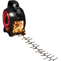 Konstsmide Cluster Lichtsnoer op kabelhaspel voor buiten - 300 LEDs - 7 meter - Kerstverlichting