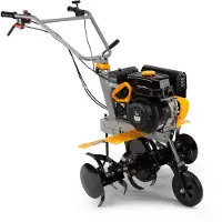 Stiga Roterende Tuinfrees Met 182 Cc Benzinemotor, 60 Cm Werkbreedte, Zes Metalen Rotoren En Één Voorwiel.