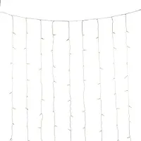 Konstsmide Lichtgordijn voor buiten - 320 LEDs - 2100K Extra warm wit - 2 meter - Kerstverlichting