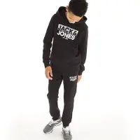Jack & Jones Jongens Zero Trainingspak zwart