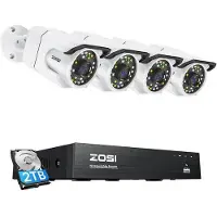 Markenlos - C105*4+NVR 2TB HDD - Camera