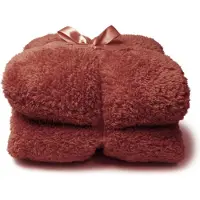 Unique living Plaid Teddy Rood 150 X 200 Cm