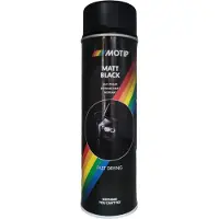 Motip Lak Mat Zwart 500 ml online kopen
