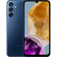 Samsung Galaxy M15, 16,5 cm (6,5 inch), 1080 x 2340 pixels, 4 GB, 128 GB, 50 MP, blauw