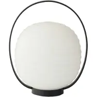 New Works Lantern Draagbare Lamp Wit - Draagbare lampen Mondgeblazen Glas White - 22310