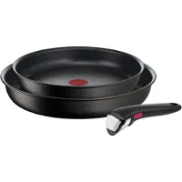 Tefal Ingenio Eco Resist L3979002 Set van 2 pannen 22/26 cm + afneembare handgreep - Inductie