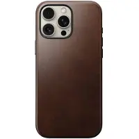 Nomad Modern Leather Case iPhone 16 Pro Max Rustic Brown Horween - NM01689485