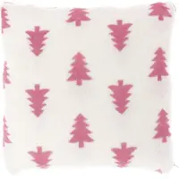 Unique living Kerstkussen Snuggle Wit / Roze 150 X 200 X 10 Cm