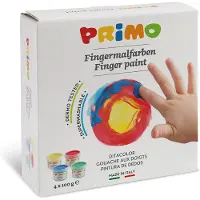 Primo Vingerverf Basic-set 4x100g