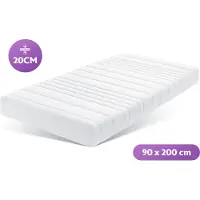 Densi Matras - 20cm dik - 7 zones - Koudschuim - Afritsbare hoes - Premium hotelkwaliteit