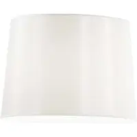 Ideal Lux Moderne lampenkap, witte stoffen achterkant
