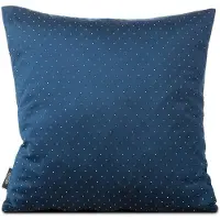 Eurofirany Decoratieve Velours Kussenhoes Nachtblauw 45x45 cm