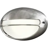 Konstsmide Torino 7334-000 Buitenlamp (wand) Spaarlamp, LED E27 60 W Aluminium (geborsteld)