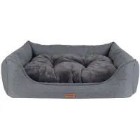 Amiplay Legowisko Como Sofa S - Comfortabel Hondenkussen Grijs