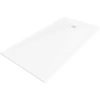 Mexen Stone+ composiet rechthoekige douchebak 180 x 90 , wit, witte afdekking - 44109018-W