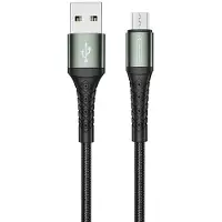 Jellico B12 Kabel Micro USB 2m 3.1A Zwart - Snel Laden & Data
