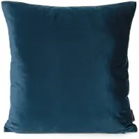 Eurofirany Decoratieve Kussenhoes Elora 60x60cm - Marine Blauw Velours
